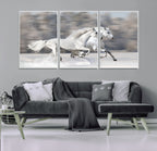The White Horses Wall Art, Framed White Horses Wall Art