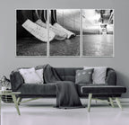 Ice Hockey Wall Art Canvas Print