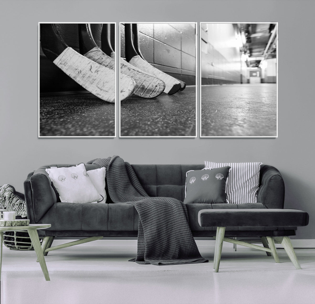 Ice Hockey Wall Art Canvas Print
