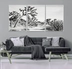 Surfer Ocean Wave Canvas Wall Art | Framed Coastal Canvas