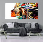 Profile Colors Canvas Print