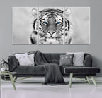 Tiger Canvas Artwork Wall Art Print