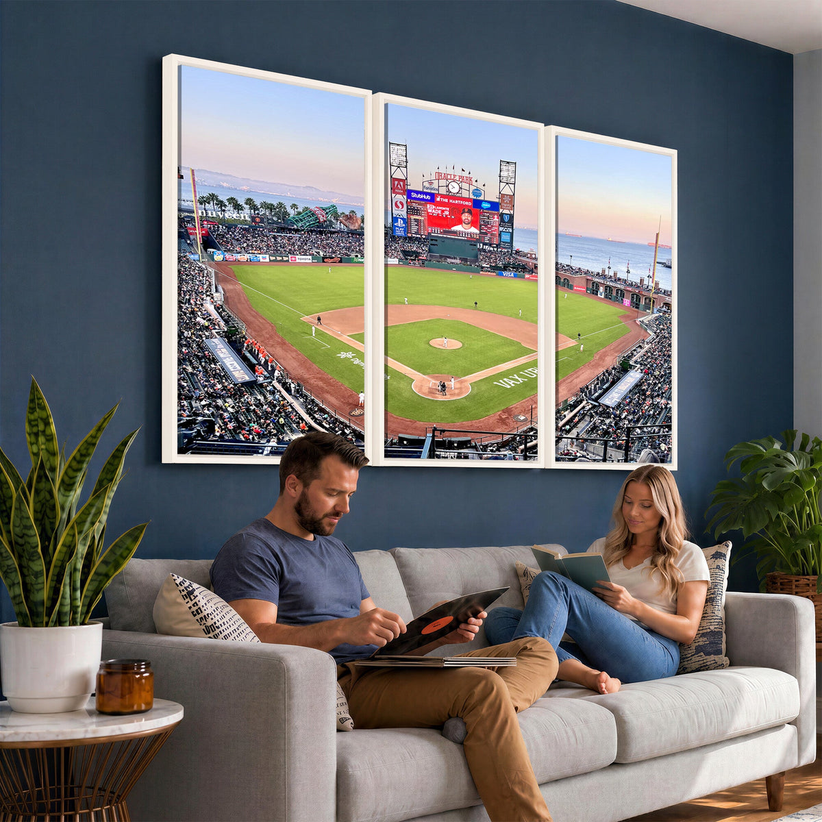 San Francisco Giants Baseball Team Print, Oracle Park