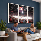 Amerant Bank Arena Wall Art Canvas Print, Hockey Arena