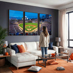 Target Field Stadium Wall Art Canvas Print, Minnesota Twins