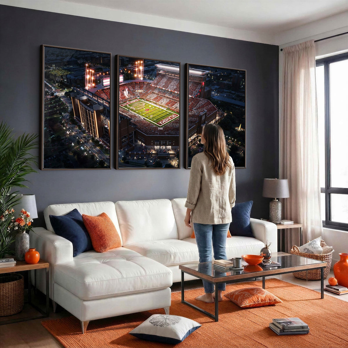 Oklahoma Memorial Stadium, Gaylord Memorial Stadium Wall Art
