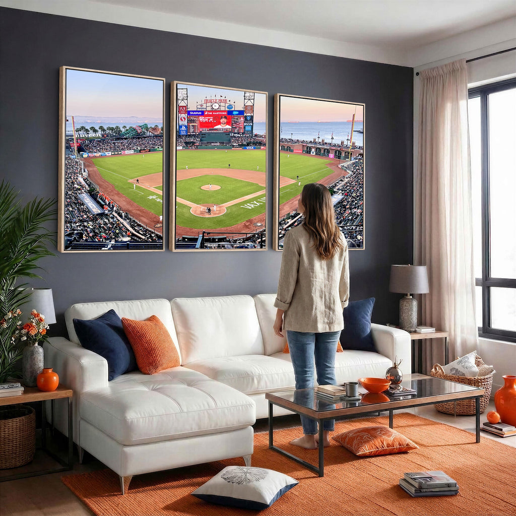 San Francisco Giants Baseball Team Print, Oracle Park