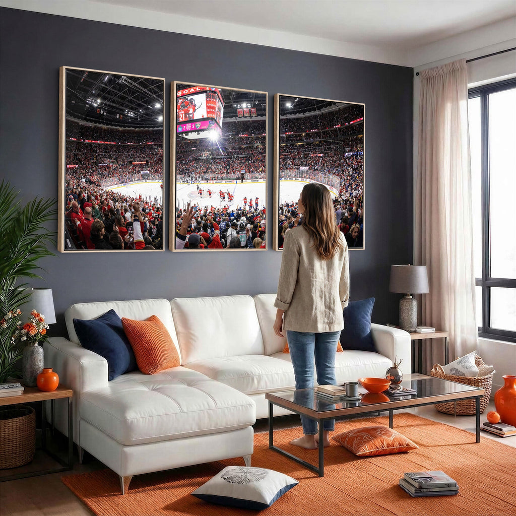 Amerant Bank Arena Wall Art Canvas Print, Hockey Arena