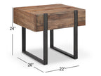 Prescott - Modern Reclaimed Wood Table