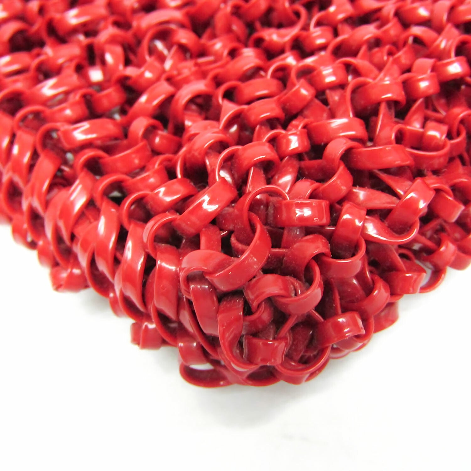 Anteprima // PVC Wire Structured Tote Handbag // Red // Pre-Owned