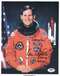 Kenneth Rieghtler Jr. Astronaut Signed/Autographed 8x10 Photo PSA/DNA 164274