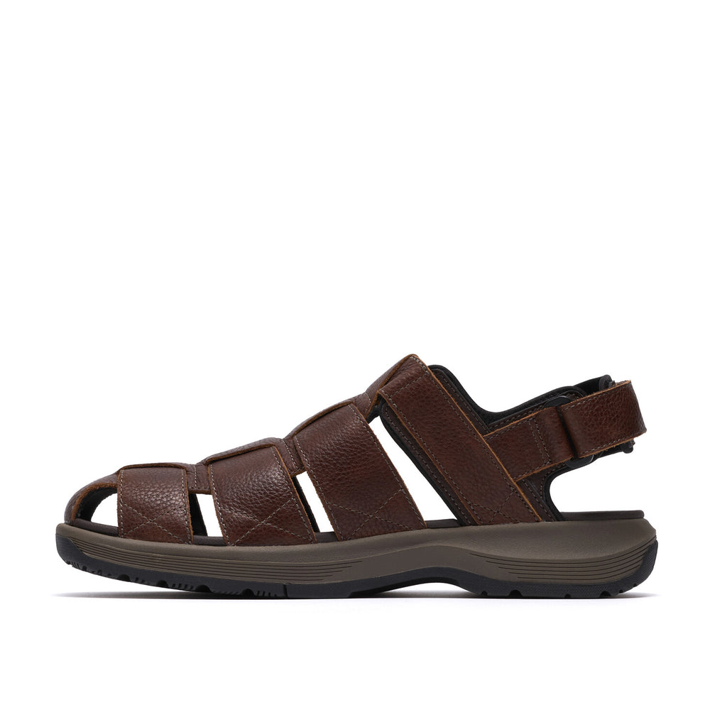 Guideview Cove // Casual Derby Lace-Up // Dark Brown Leather