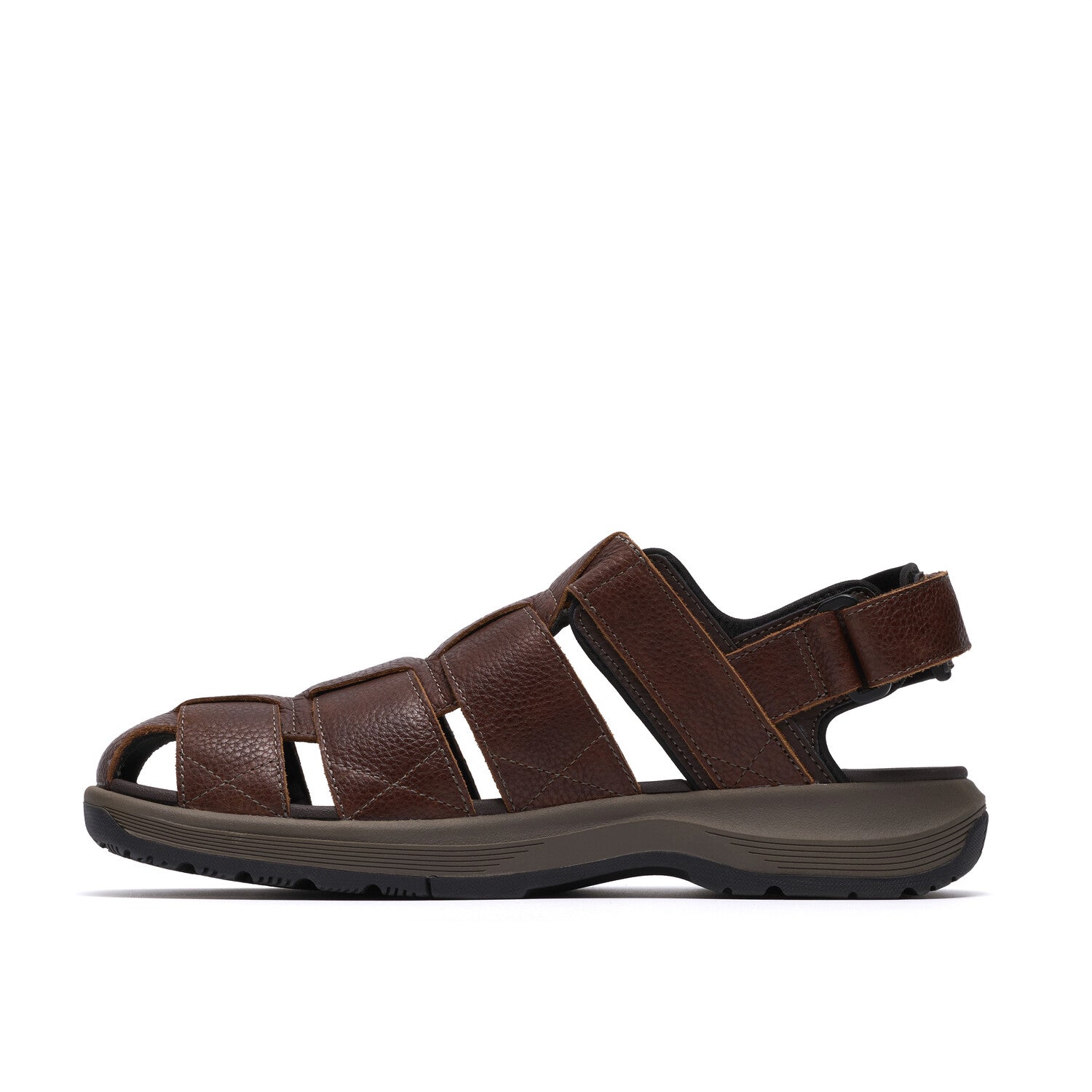 Guideview Cove // Casual Derby Lace-Up // Dark Brown Leather