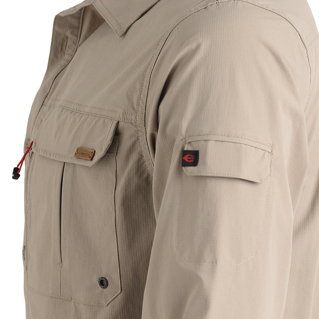 Outdoor Shirt with Pockets // Beige