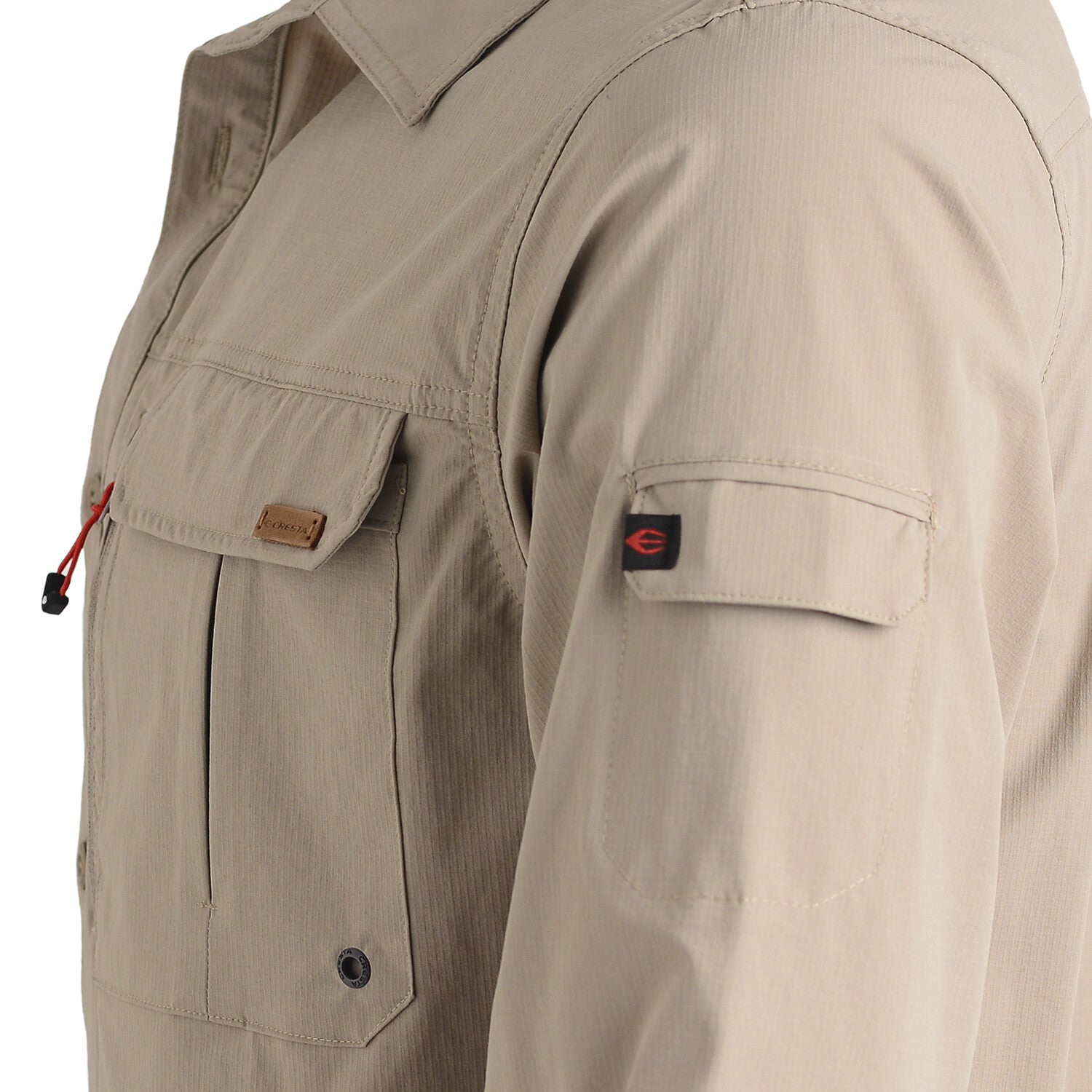 Outdoor Shirt with Pockets // Beige