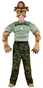 Military Mascot Marine Chesty The Bulldog Adult Costume