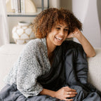ARDO Cooler Weighted Blanket - Blue Grey