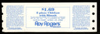February 28, 1993 Pitt vs. Georgetown College Basketball Game Full Ticket