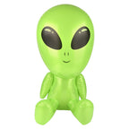 48" Green Galactic Alien Inflatable 👽 Big Head UFO Pool Party Halloween Blow Up