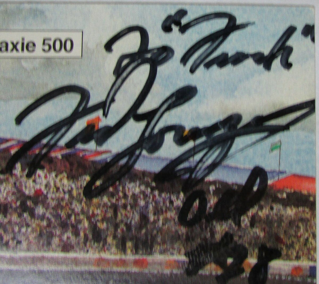 Fred Lorenzen (3) Signed Legends of Racing Promo Cards 1965 Ford Galaxie 145409