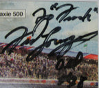 Fred Lorenzen (3) Signed Legends of Racing Promo Cards 1965 Ford Galaxie 145409