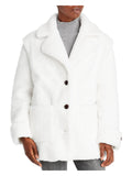 AQUA Women's Ivory Pocketed Long Sleeve Jacket Size Small