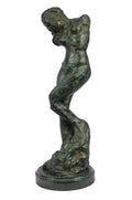 Abstract Modern Art Nude Female Torso by Famous French Artist Rodin Statue