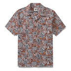 Hawaiian Shirt For Men Tiki Totem Vintage Shirt Camp Collar 100% Cotton