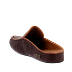 Men's Leather Slip On Loafers // Dark Brown