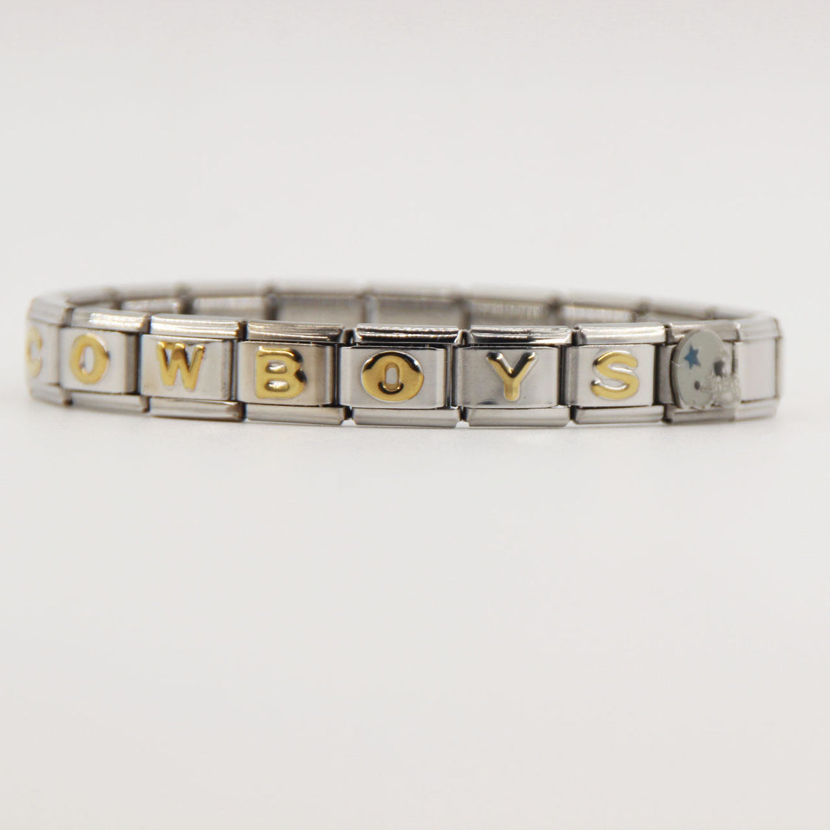 Dallas Cowboys Italian Charm Bracelet – DIY Custom Gift for Fans
