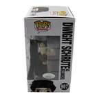 Rainn Wilson Autographed Funko Pop! #907 Figurine "The Office" JSA 184716