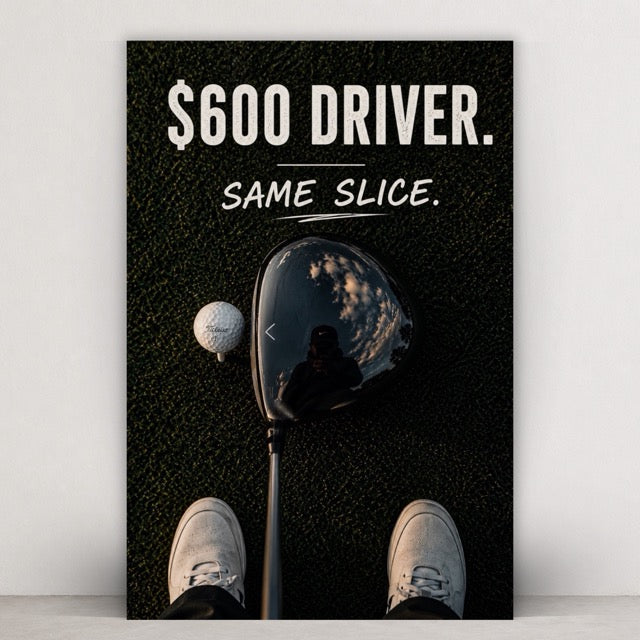 $600 Driver, Same Slice.