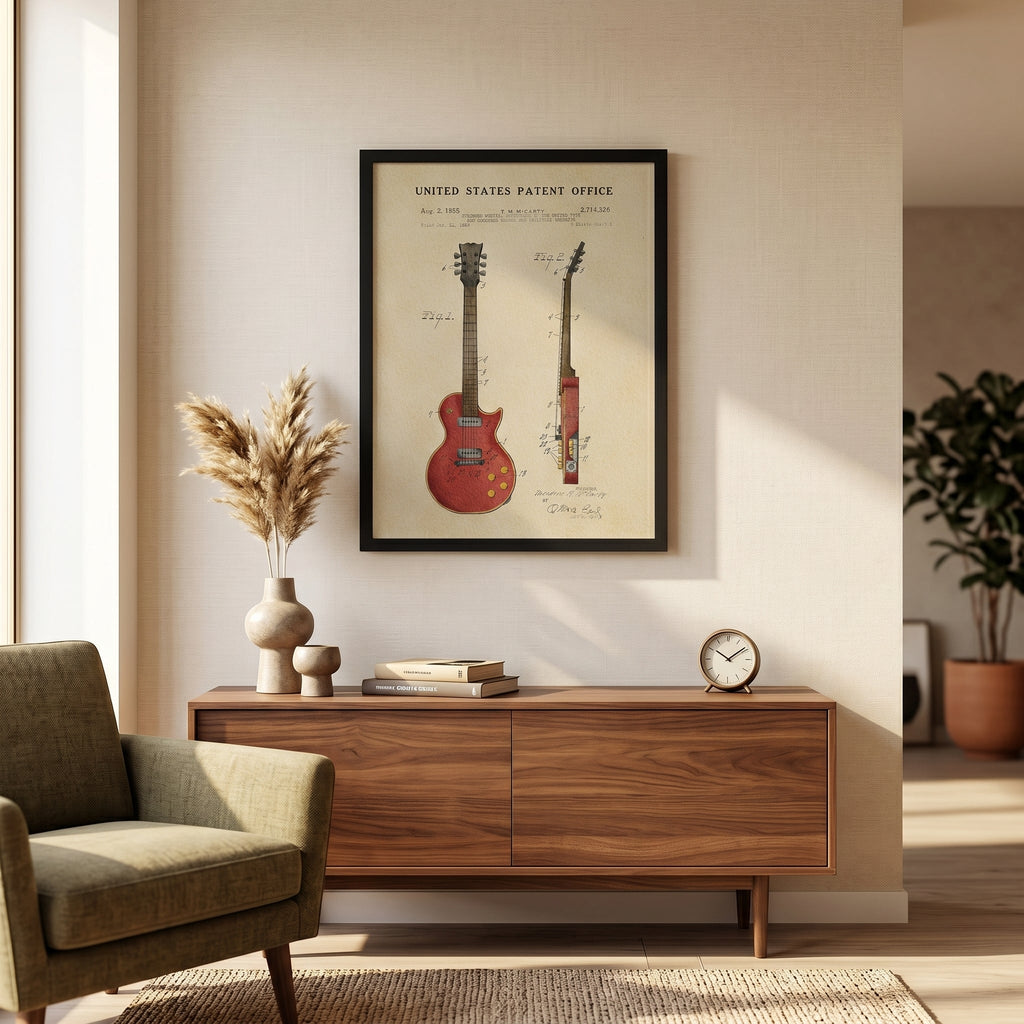 Red Electric Guitar (1955)