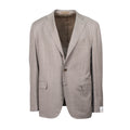 Wool Slim Trim 2 Button Slim Trim Fit Suit // Tan