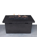 Reinforced Propane Outdoor Fire Pit Table - Charcoal