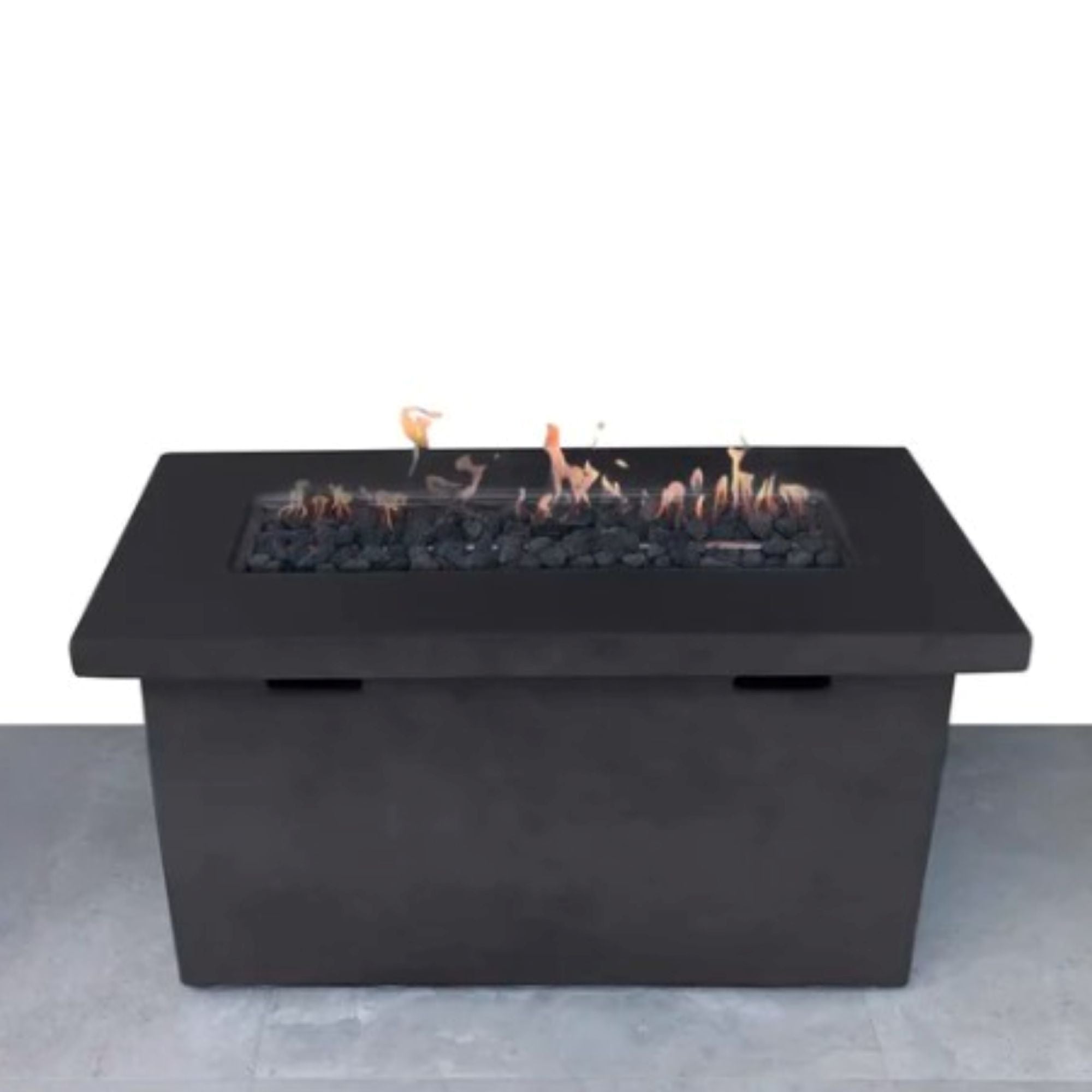 Reinforced Propane Outdoor Fire Pit Table - Charcoal