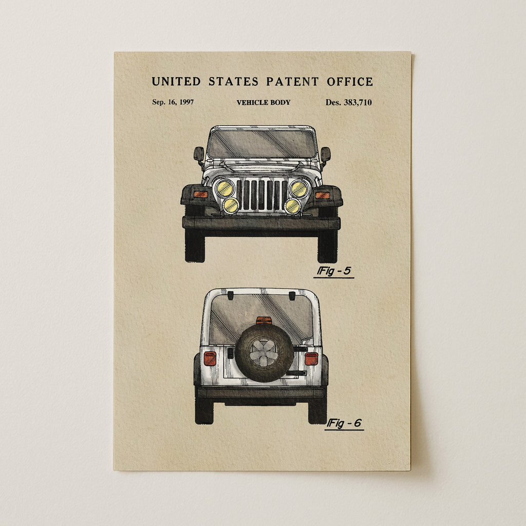 White Offroad Car (1997)