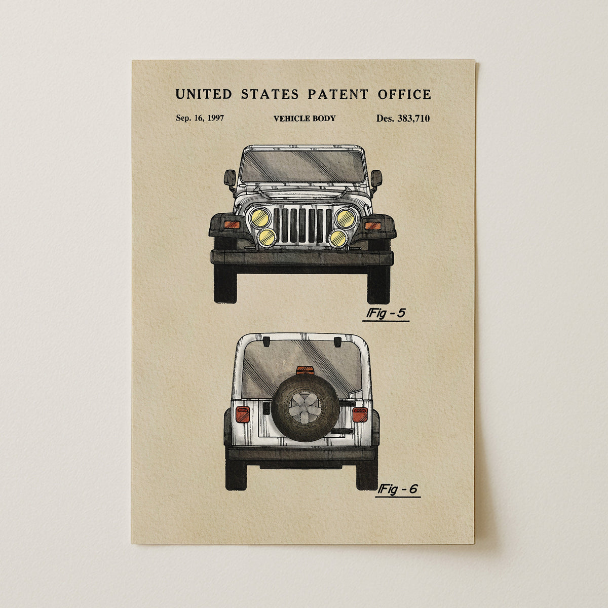 White Offroad Car (1997)