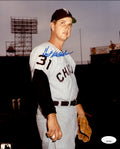 Hoyt Wilhelm HOF Signed/Autographed 8x10 Photo Chicago White Sox JSA 191095