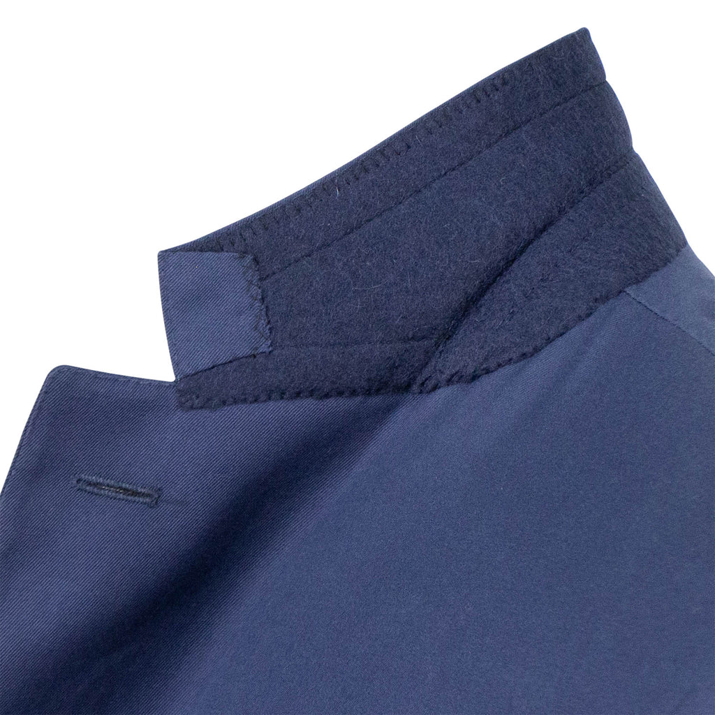 Cotton 3 Roll 2 Button Classic Fit Suit // Blue