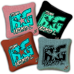 2027 ACL - BG WIZARD-L “ESPN THROWBACK COLORMATCH" - Pro Stamped Cornhole Bags - SET OF 4 BAGS