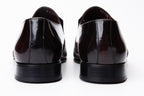 The Everest Burgundy & Burneshed Leather Cap Toe Dress Loafer Men Shoe