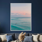 Beach Wall Art Canvas Print | Soft Coastal Photography