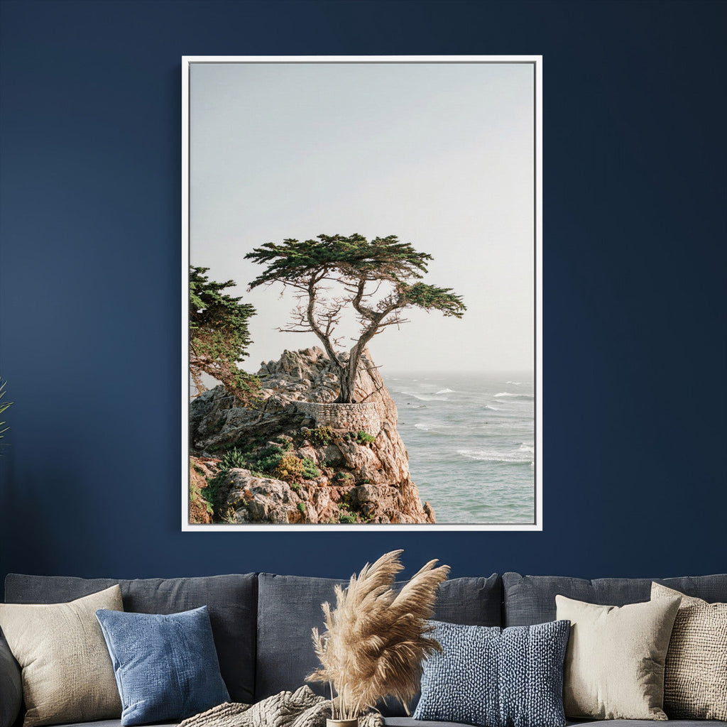Lone Cypress Canvas Wall Art, Pebble Beach California