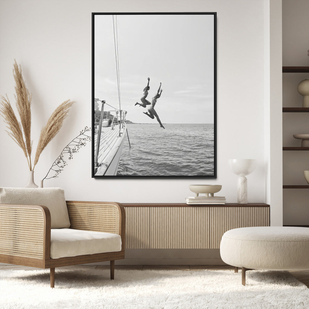 Sailing Wall Art Canvas Print | Ocean Adventure Sailboat