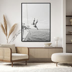 Sailing Wall Art Canvas Print | Ocean Adventure Sailboat