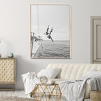 Sailing Wall Art Canvas Print | Ocean Adventure Sailboat