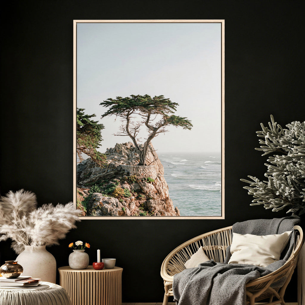 Lone Cypress Canvas Wall Art, Pebble Beach California