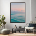 Beach Wall Art Canvas Print | Soft Coastal Photography