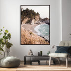 McWay Falls Canvas Wall Art, Big Sur California Photography